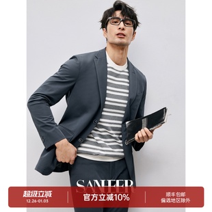 DAS232 休闲西服外套 儒雅商务绅士 科技抗皱吸湿速干舒适弹力男士