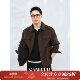 雅致时尚 高品质纯羊毛手工双面呢 牛仔款 夹克毛呢外套 DAF211