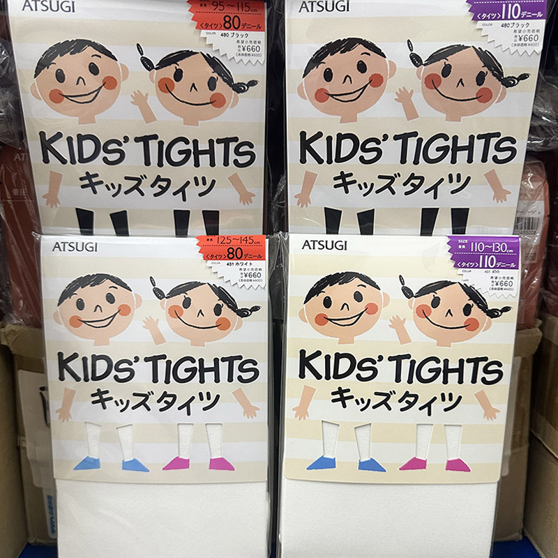 秋舞蹈袜厚木日本儿童天鹅绒连袜