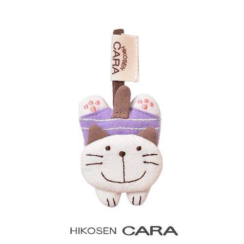 HIKOSEN CARA卡拉猫可爱挂饰女棉质包包小猫挂件