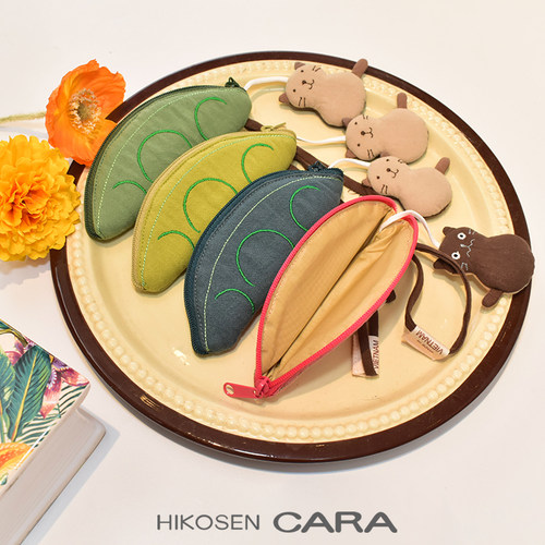 HIKOSEN CARA卡拉猫新品豆角小猫挂件包包挂饰钥匙扣挂件装饰小包
