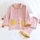 MM Pink Yellow Apple Pocket (обложка пижамы)