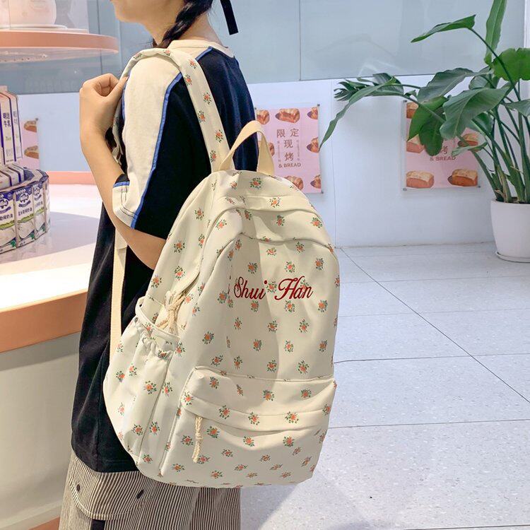 学生书包日系ins风小清新文艺双肩背包