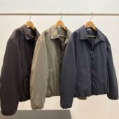 外贸男装 全球连锁D 尾货夹棉外套 松驰感通勤翻领棉衣 门店549