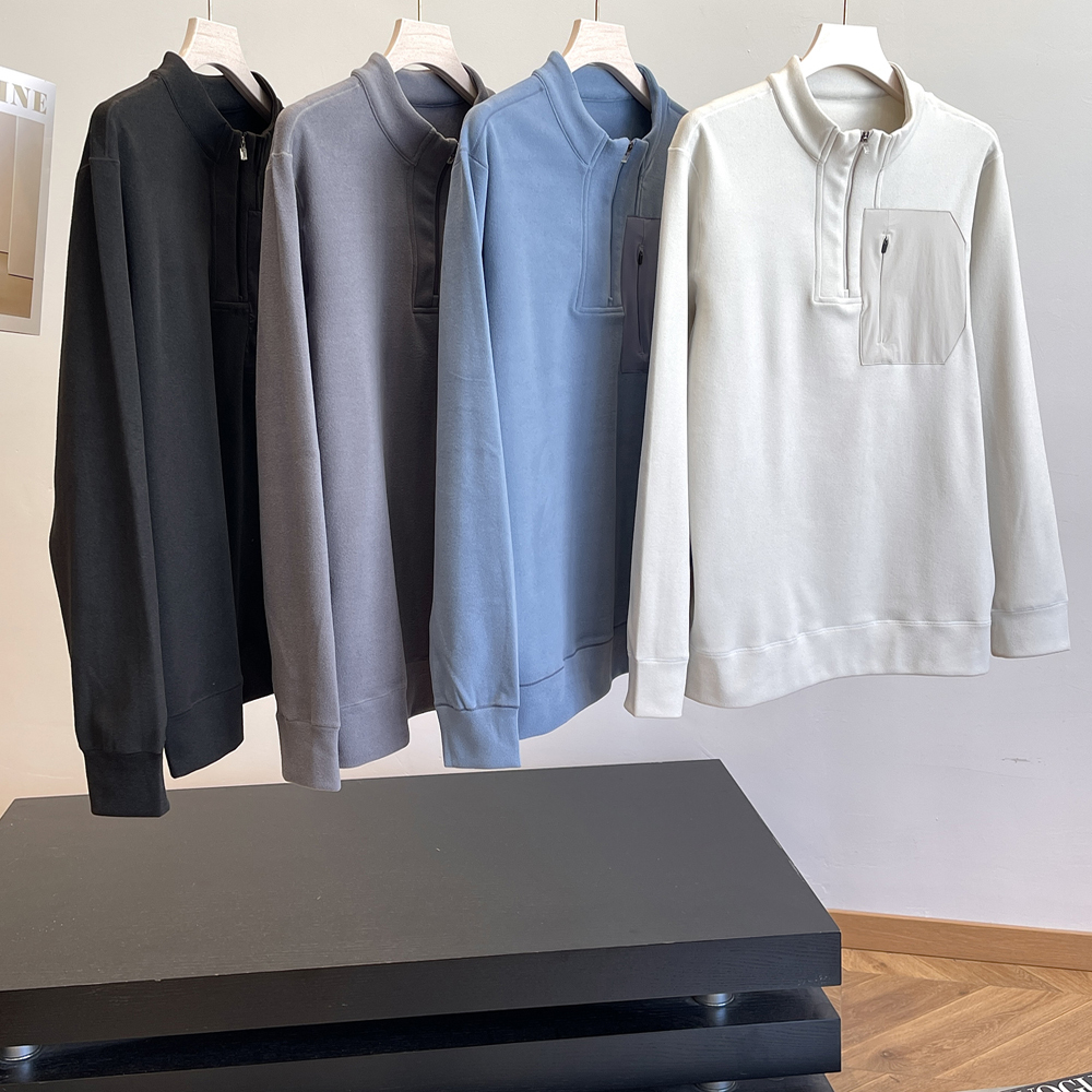 舒服到爆！双面磨毛+360度随心弹！外贸男装工厂尾货蓄热户外卫衣