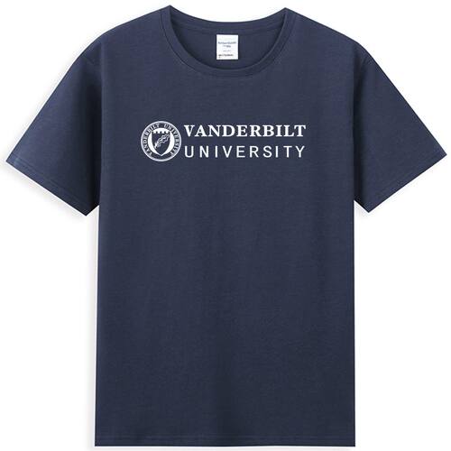 Vandy范德堡大学校服留学生VanderbiltUniversity文化衫短袖T恤