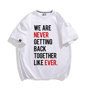 泰勒斯威夫特TaylorSwift时代演唱会同款T恤霉霉22周边短袖衣服