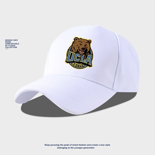 ucla加州大学洛杉矶分校遮阳鸭舌帽男女篮球运动男女防晒棒球帽子