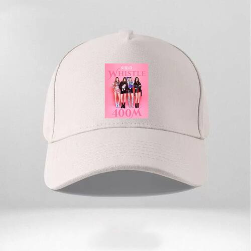 韩国女团blackpink周边帽子签名款应援棒球帽鸭舌帽男女遮阳帽
