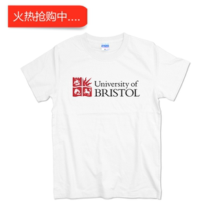 UniversityofBristol英国布里斯托大学校服T恤男短袖青少年班服
