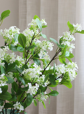 绢花家居店面装饰丁香花