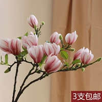 Bud Magnolia чувствует себя имитированным цветочным фальшивым цветом гостиной декоративный орнамент Цветочный обмеивающий настольный зал.