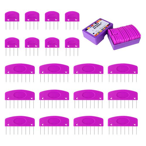 亚马逊跨境热销毛衣编织固定针固定梳毛线编织固定定型排针定型器