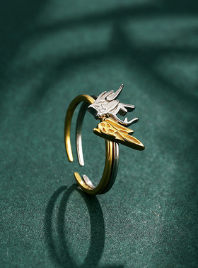 BAQA情侣纯银动漫不过敏