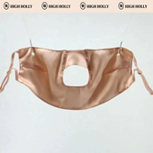 真丝敏感肌桑蚕丝漏鼻露嘴口罩内衬防闷痘防晒紫外线花粉过敏运动