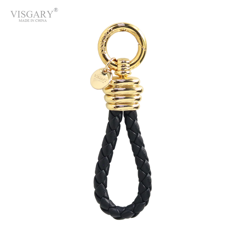 VISGARY羊皮车用钥匙扣原版