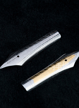 凯格露35mm钢笔316用长刀越王剑打磨尖6号书法专用刀锋手工研磨