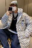 2022新款青少年大码港风休闲宽松连帽加厚羽绒服上衣男YR2186P145，男装羽绒服，电商B226-2（原B217-2）