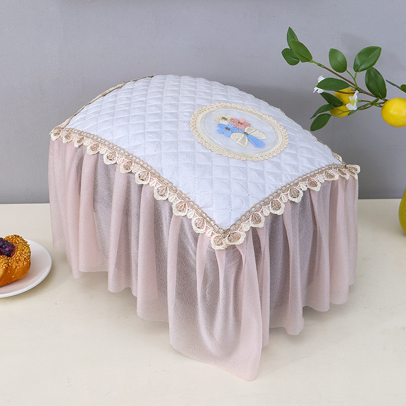 蕾丝花边针织电饭锅盖布万能盖巾家用茶杯盖布茶壶盖布刺绣防尘罩,居家布艺,万能盖巾,淘宝优惠券,粉丝福利购,淘宝优惠卷