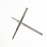 Yihan 9.8CM metal black and blue ballpoint pen refill is suitable for European 164 rotating pens and runs smoothly thumbnail 2