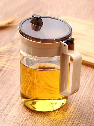 Кухонный масляный горшок Домохозяйство Большое -Стекло из стеклянного масляного масляного бака.