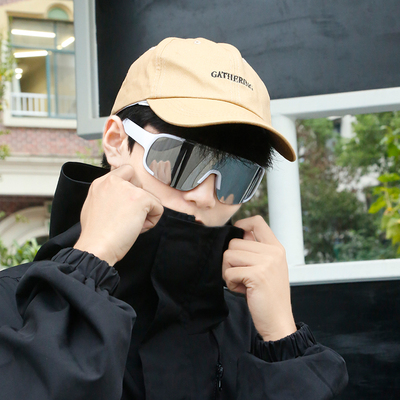 复古超大框户外骑行登山滑雪防风