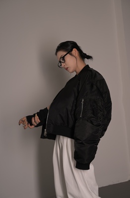 UNDEFINED GIRL原创设计MA1飞行员夹克羽绒服棒球服男女同款外套