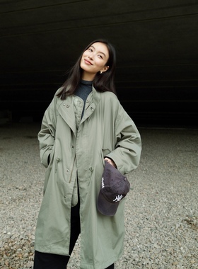 Undefined Girl万年单品男女皆可一衣多穿可拆M65Parka风衣羽绒服