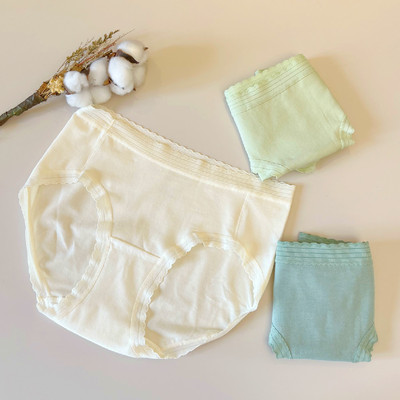 中腰三角裤舒适透气轻柔全棉时代