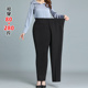 老人休闲中年妈妈女裤 直筒外穿冬加绒加肥加大码 子春秋款 中老年裤
