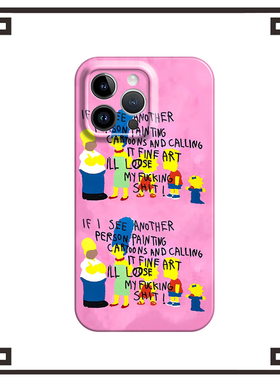 创意卡通辛普 森适用iphone17promax菲林手机壳苹果16华为p70mate60荣耀300vivos18软小米15红米k80note12硬