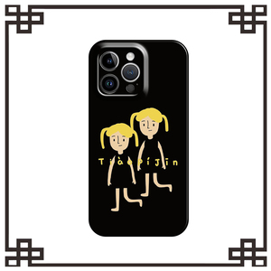 个性简约创意姐妹适用iphone16promax菲林手机壳15苹果17华为p70畅享80荣耀400vivos20iqoo13软红米k60note14