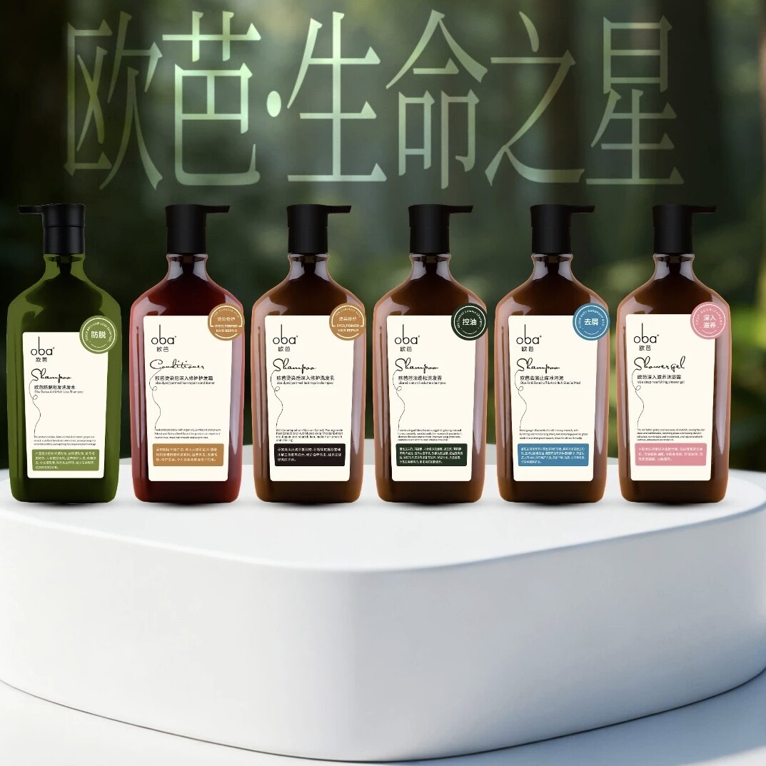 正品 oba欧芭控油蓬松洗发露去屑止痒冰河泥护发霜护发素专柜同款