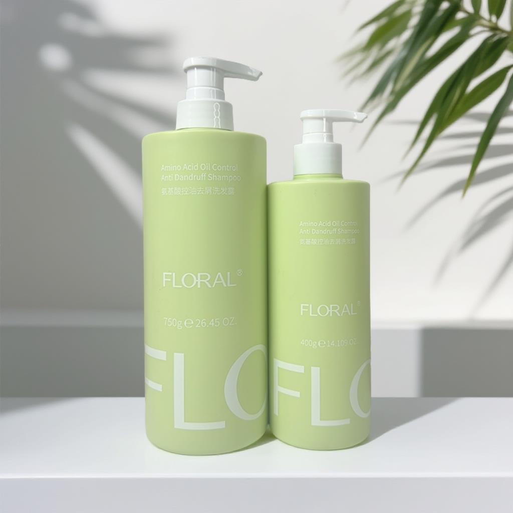 花慕兰氨基酸控油去屑洗发水绵密泡沫清爽蓬松不扁塌高颅顶洗发水