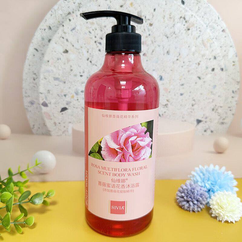 仙维娜蔷薇密语花香沐浴露滋润补水男女士清洁小瓶学生沐浴露