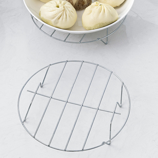 厨房用品蒸架架不锈钢蒸菜架隔热高脚蒸饭蒸笼架蒸蛋架子蒸屉