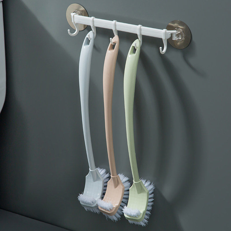 马桶刷家用无死角刷厕所刷子软毛长柄卫生间洁厕刷壁挂坐便清洁刷