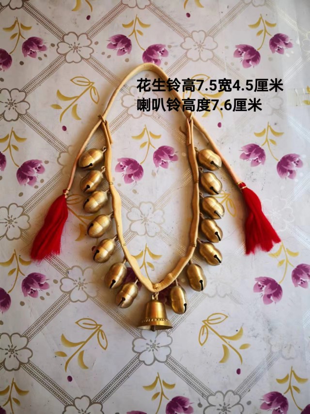 马脖铃 纯铜马串铃 马响串 马笼头纯铜串铃 马车配件马鞍马具用品