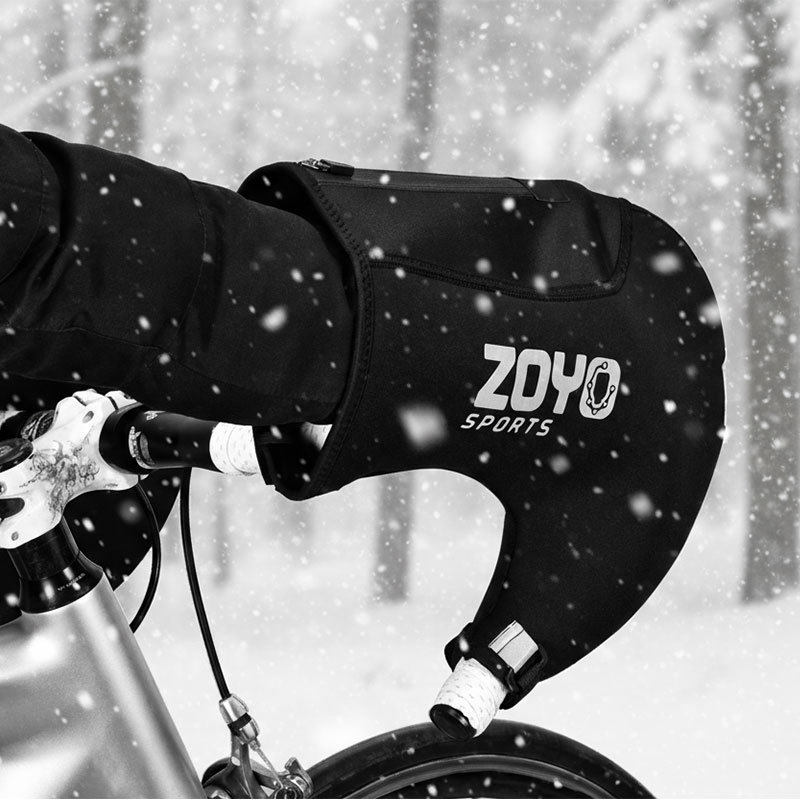 zoyosports冬季骑行装备山地车公路车防风防寒保暖护手套