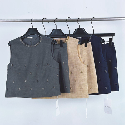 柏多伊俪上衣半身裙小香风套装