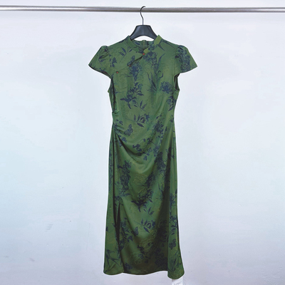 柏多伊俪国风改良旗袍长裙女