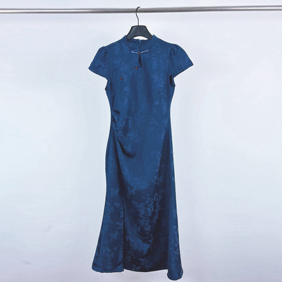 柏多伊俪新中式国风旗袍连衣裙