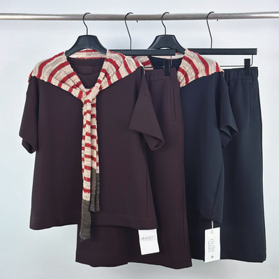 柏多伊俪卫衣半身裙小香风套装