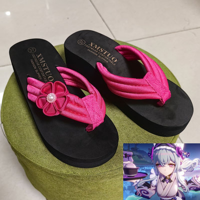 原神梦见月瑞希cos鞋子舒适软底