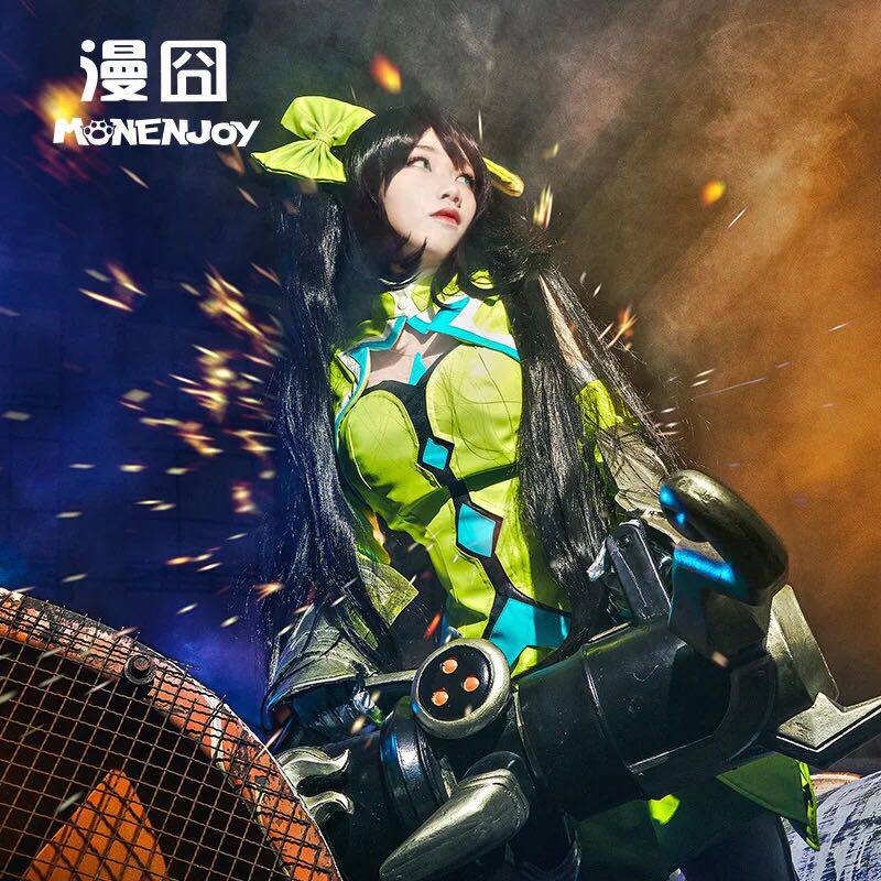 王者荣耀cos出租孙尚香原皮cosplay女英雄服装租赁道具炮漫展抖音