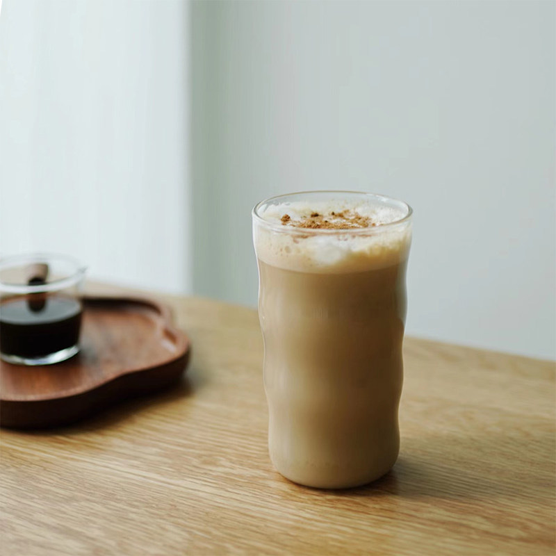 早上好商店|日系简约云朵玻璃杯防滑易手握 透明耐热,餐饮具,玻璃杯,淘宝优惠券,粉丝福利购,淘宝优惠卷