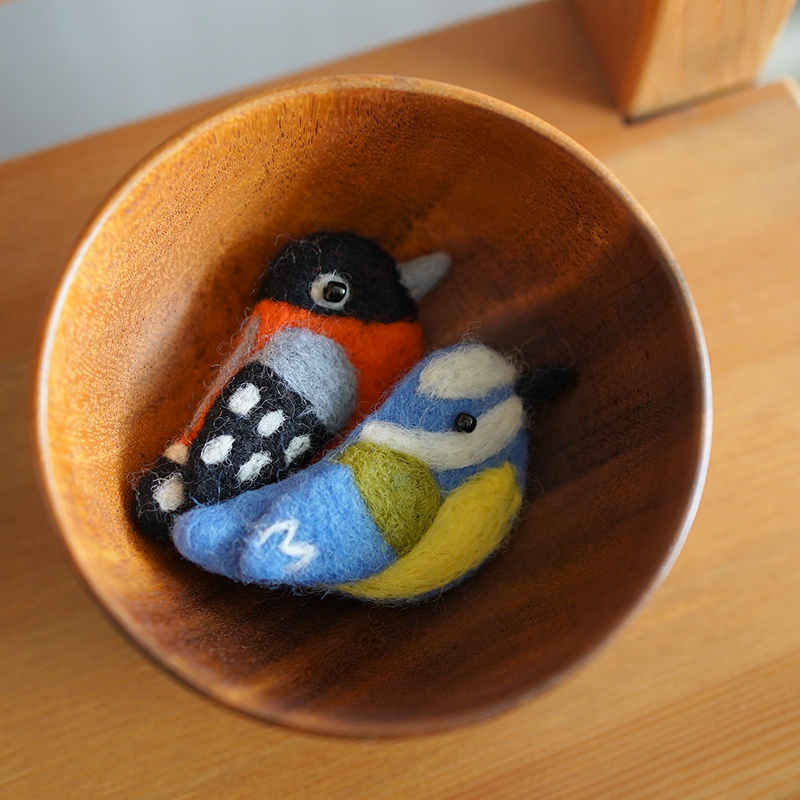 早上好商店羊毛毡手工胸针