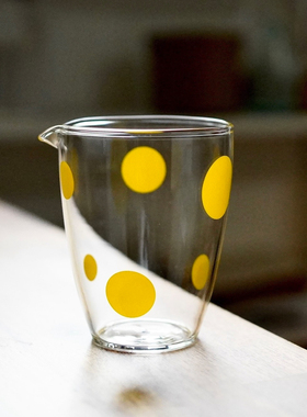 早上好商店 日式挂耳咖啡分享壶 黄色波分享杯 点点杯  咖啡器具