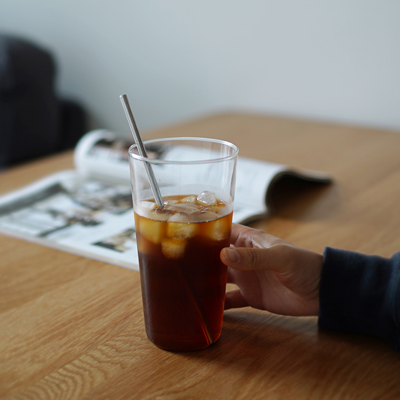 早上好商店|超薄轻巧大容量透明玻璃杯饮料杯柠檬水杯耐热玻璃杯-封面