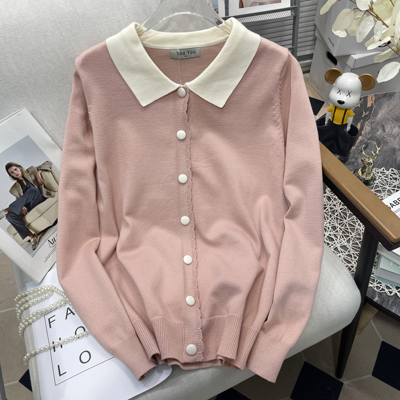 大码女装针织衫上衣薄款毛衣